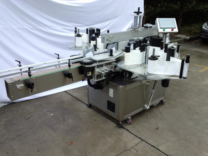 ការបំពេញម៉ាស៊ីនដាក់ស្លាកសញ្ញាស្វ័យប្រវត្តិកម្ម 110V / 220V ជាមួយនឹងប្រព័ន្ធត្រួតពិនិត្យ PLC