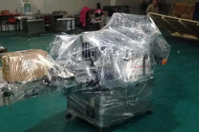 ម៉ាស៊ីនដាក់ស្លាកអាលុយមីញ៉ូម Alloy Opp Vial សំរាប់ដបមូលម៉ាស៊ីនផ្លាកឧស្សាហកម្ម