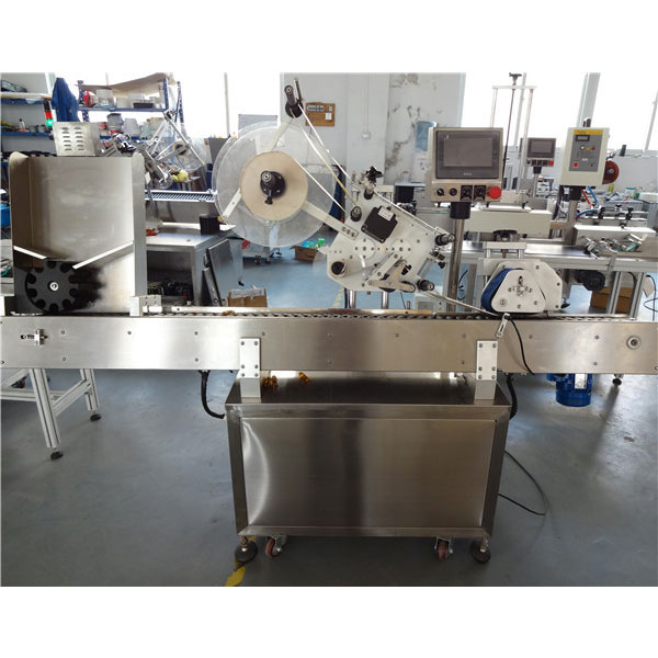 Plc ត្រួតពិនិត្យសេដ្ឋកិច្ចម៉ាស៊ីនផ្លាកផ្តេកស្វ័យប្រវត្តិកម្មសម្រាប់ដបខ្នាតតូច